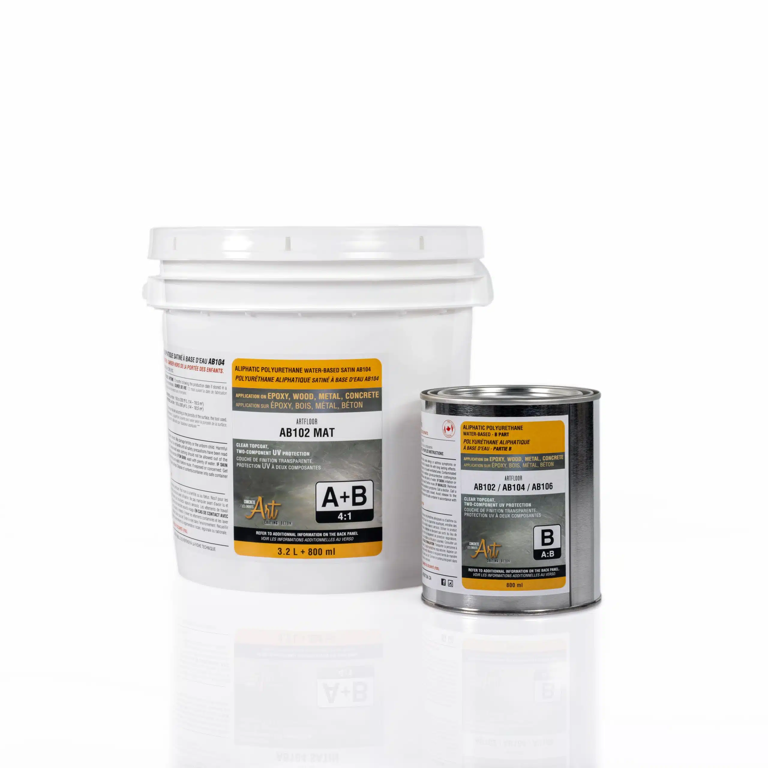 Urethane Aliphatic A+B - Floor, Shower, Countertop, Concrete slab, Outdoor